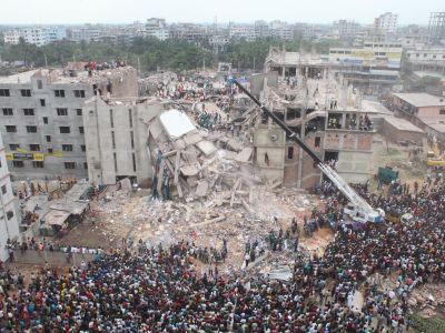 Rana Plaza, a tragédia que expôs a realidade que sustenta parte da indústria da moda (Getty) 